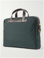 Mismo - M/S Office Leather-Trimmed Nylon Briefcase