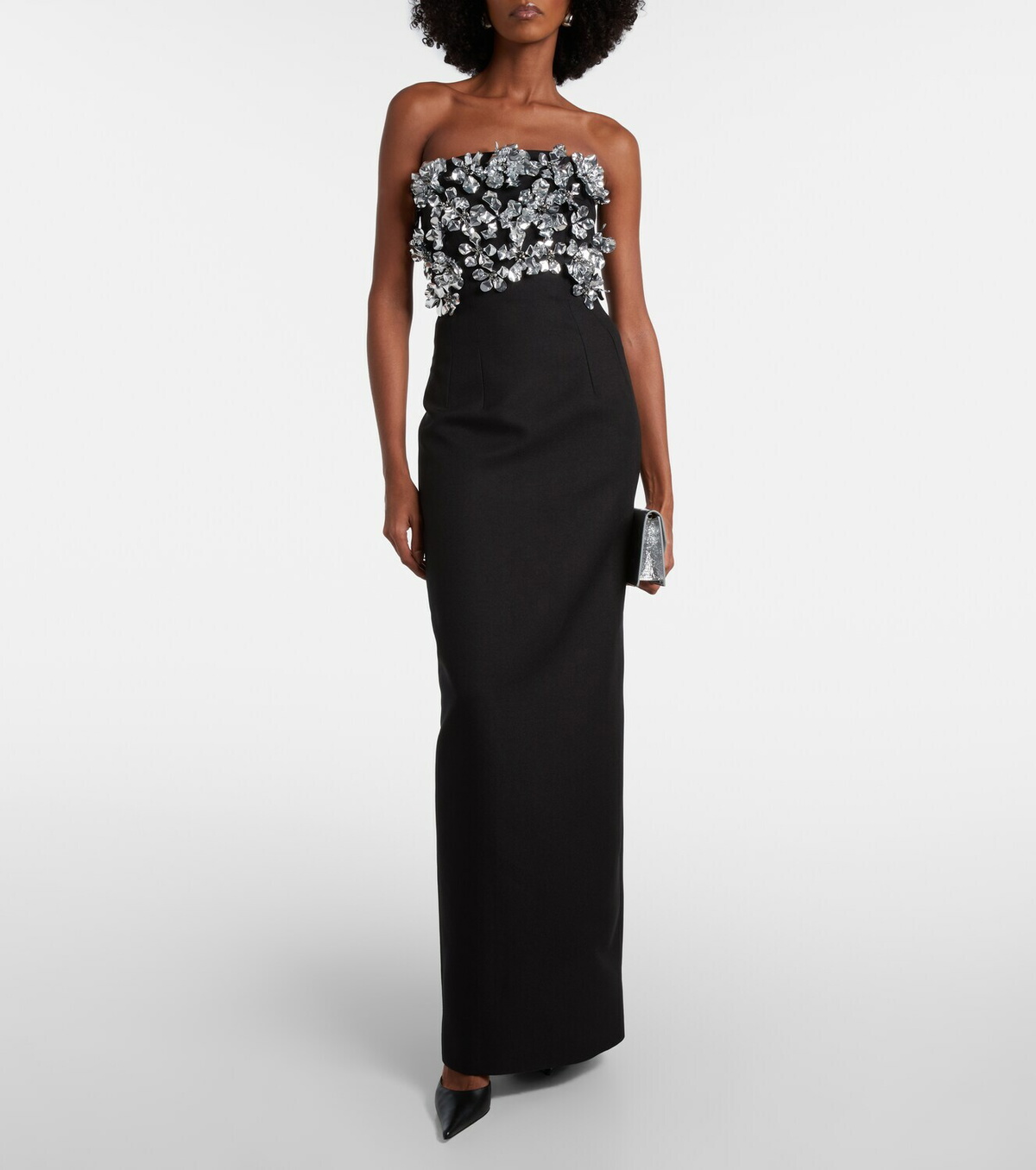 Emilia Wickstead Laelia floral embellished gown