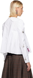 Chopova Lowena White Alibi Blouse