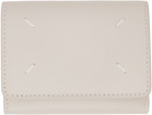 Maison Margiela Off-White Four Stitches Wallet