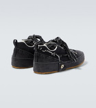 Loewe - Deconstructed denim sneakers