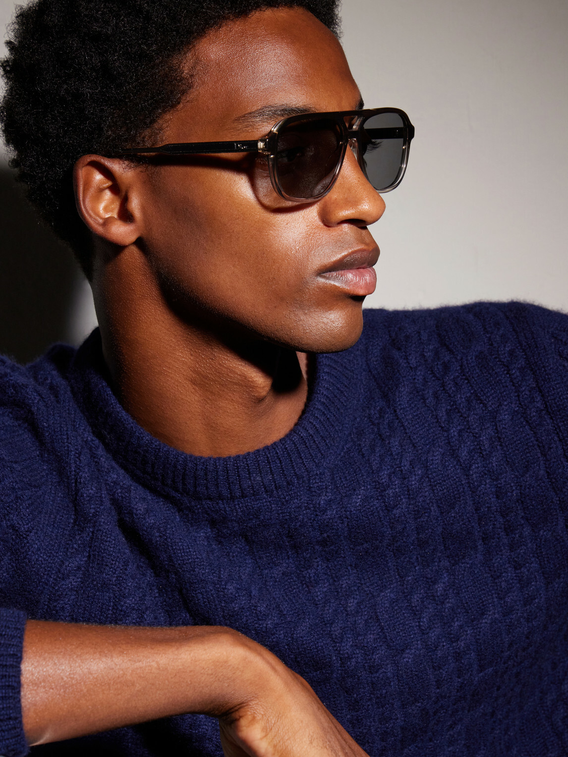 Dior Eyewear - DioRibbon A1I Aviator-Style Acetate Sunglasses - Brown