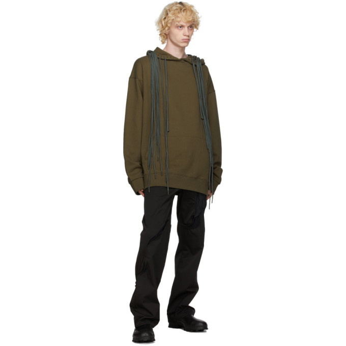 Post Archive Faction PAF Green 3.1 Left Hoodie Post Archive