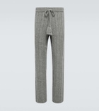 Alanui Talking Glacier wool sweatpants