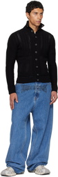 VETEMENTS Black Cargo Cardigan