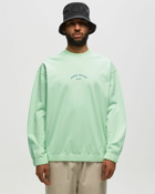 Stone Island Crewneck Cotton / Nylon Terry Fleece, Stone Island Marina Green - Mens - Sweatshirts