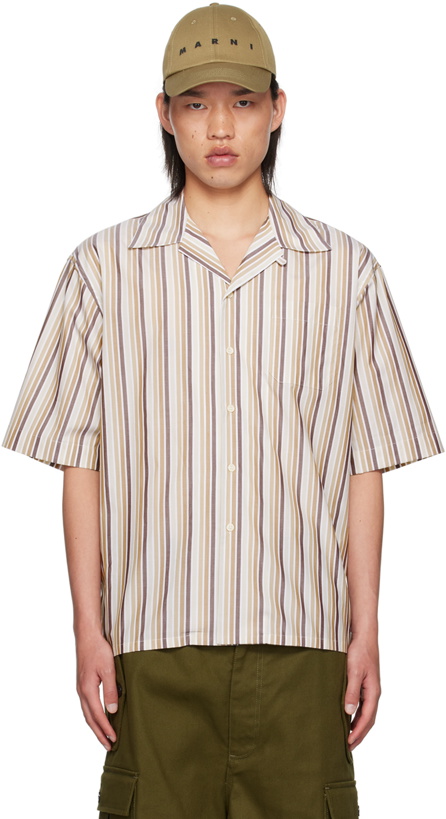 Photo: Marni Brown Striped Shirt
