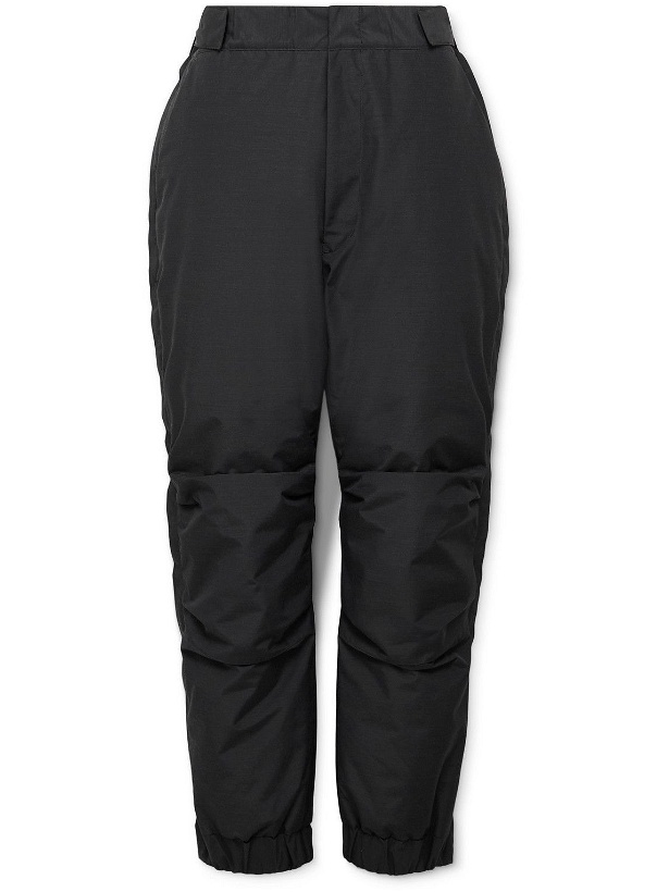 Photo: Snow Peak - FR Tapered Ripstop Down Trousers - Black