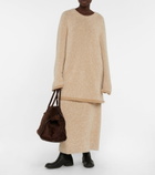 The Row - Soft Margaux 17 suede tote