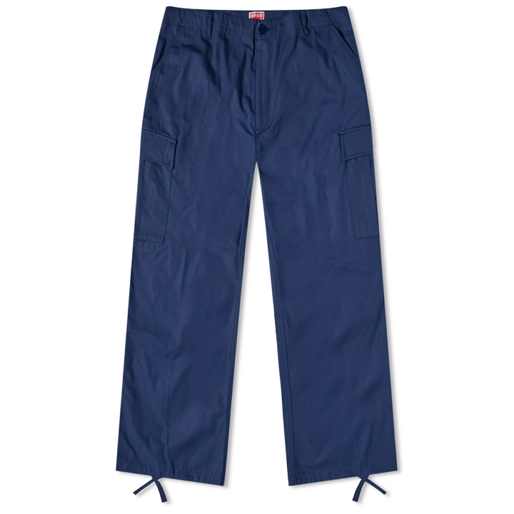 Photo: Kenzo Paris Men's Cargo Workwear Pant in Midnight Blue