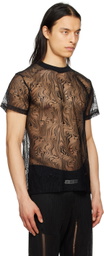 LGN Louis Gabriel Nouchi Black Crewneck T-Shirt