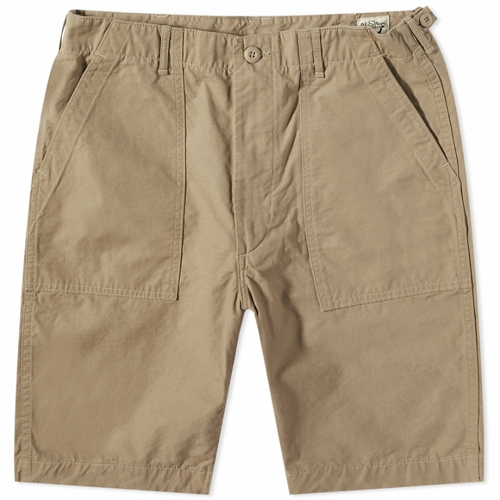 Photo: orSlow Men's US Army Fatigue Short in Beige