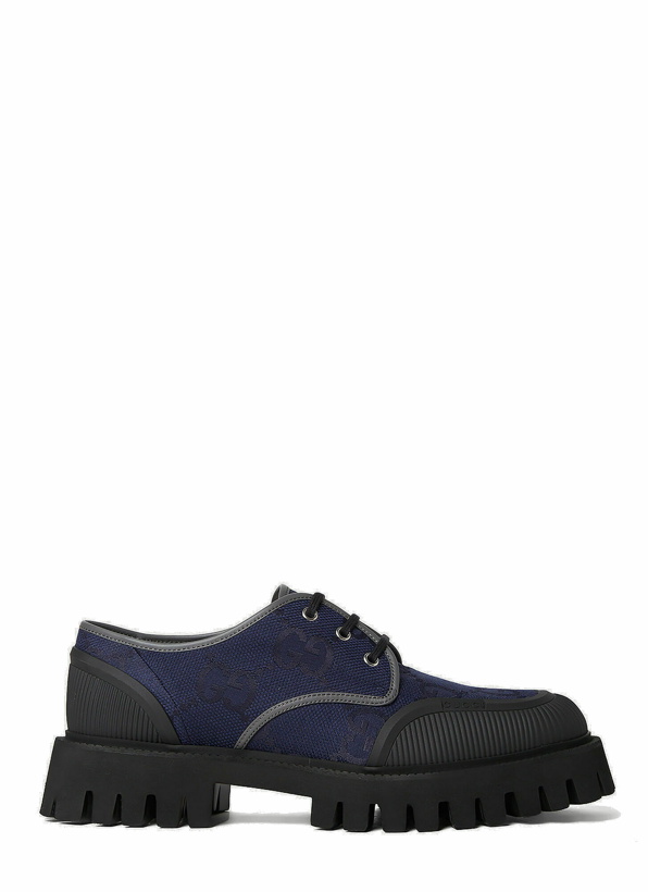 Photo: GG Lace-Up Shoes in Navy