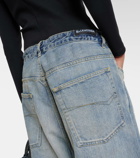 Balenciaga Mid-rise wide-leg jeans