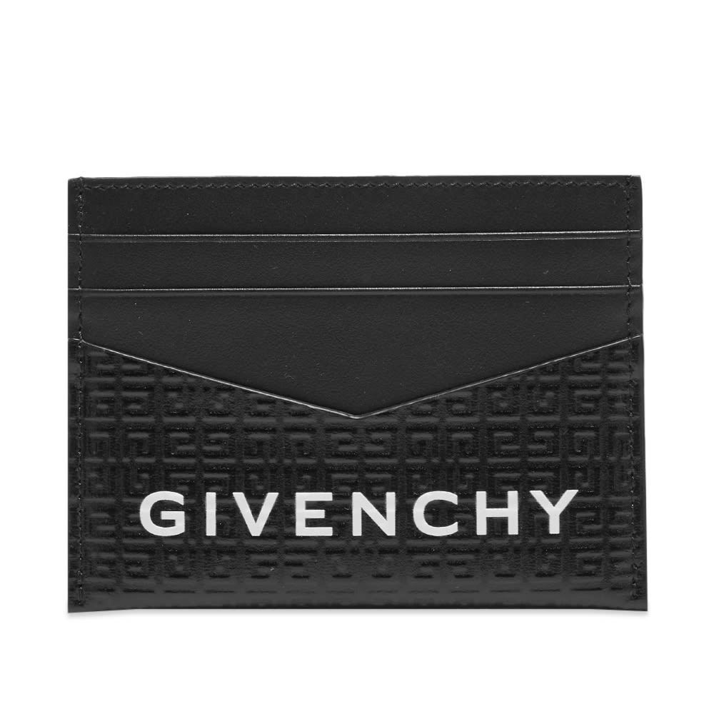 Photo: Givenchy 4G Jacquard Logo Card Holder