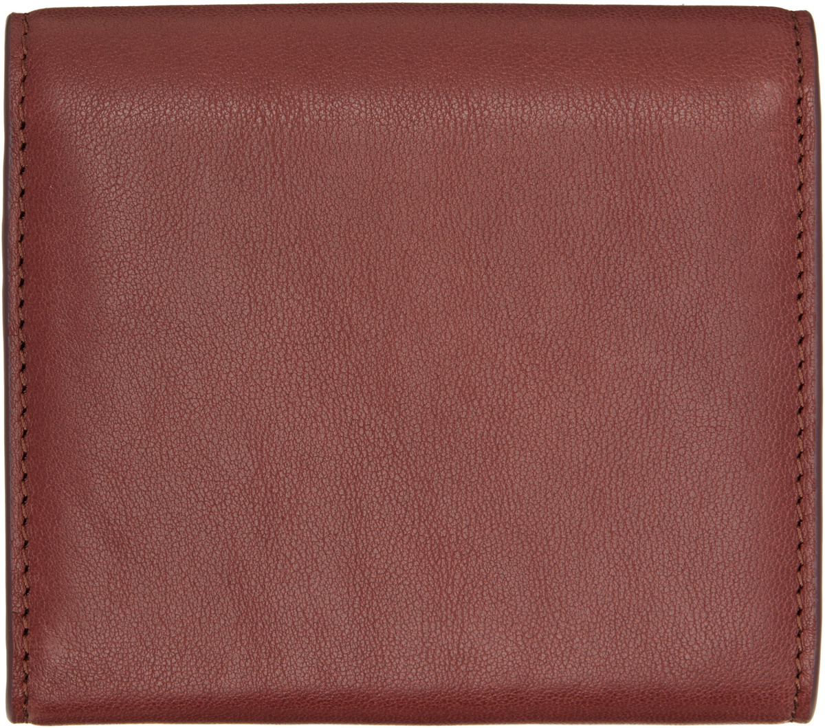 Vivienne Westwood Burgundy Hunter Flap Wallet