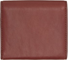 Vivienne Westwood Burgundy Hunter Flap Wallet