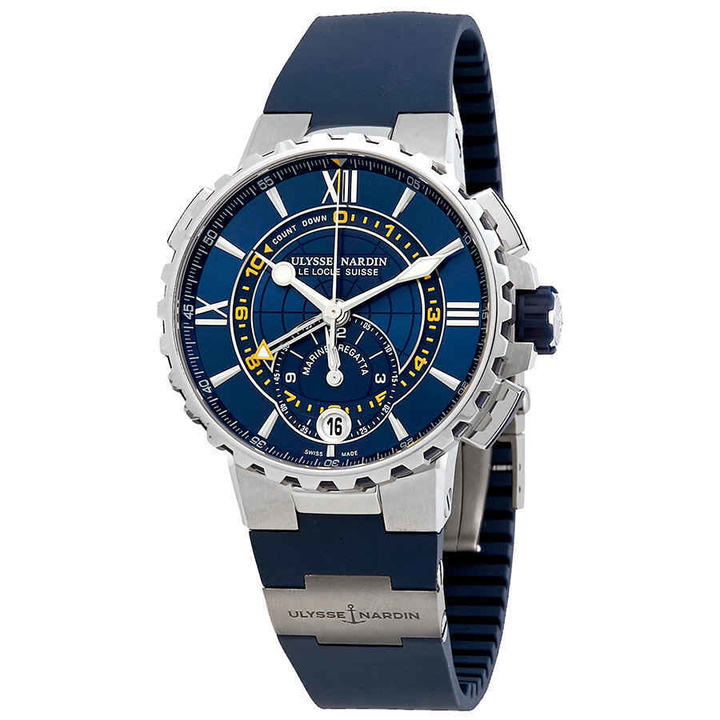 Photo: Ulysse Nardin Marine Regatta Blue Dial Automatic Mens Watch 1553-155-3/43