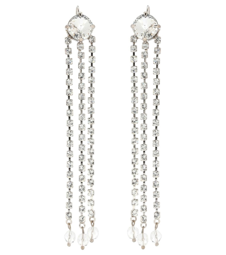 Photo: Miu Miu Crystal-embellished earrings