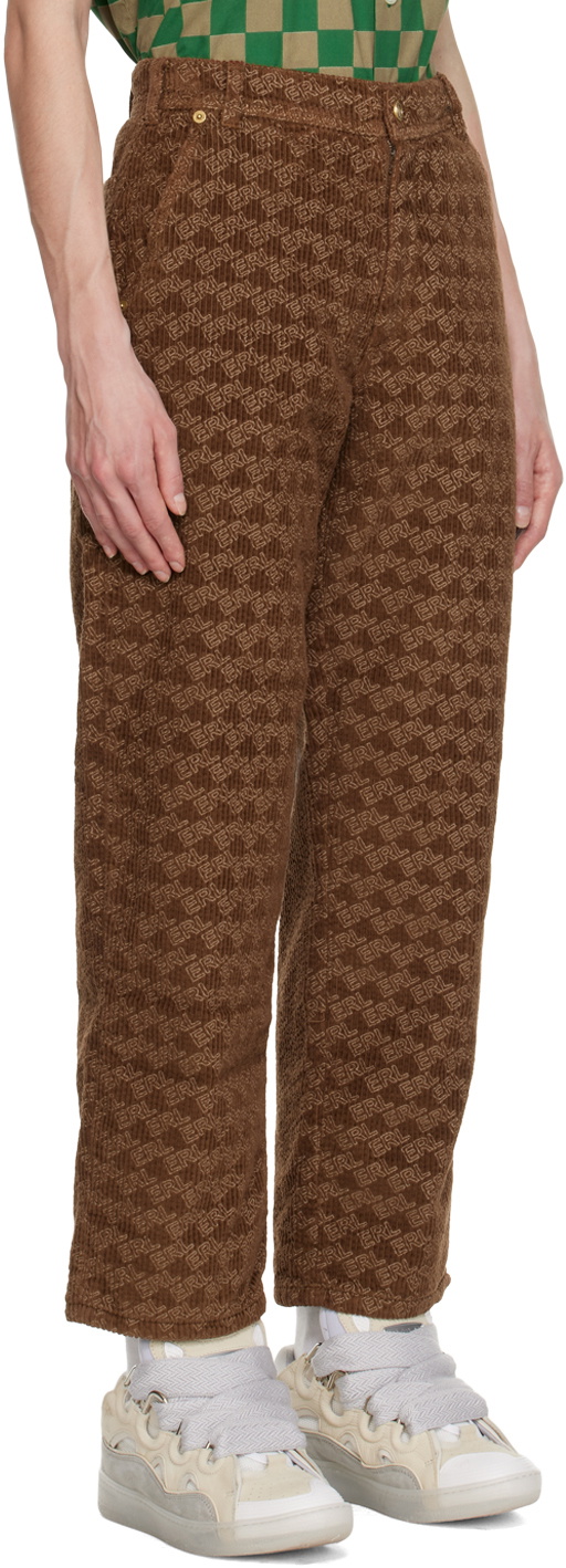 ERL Brown Padded Trousers