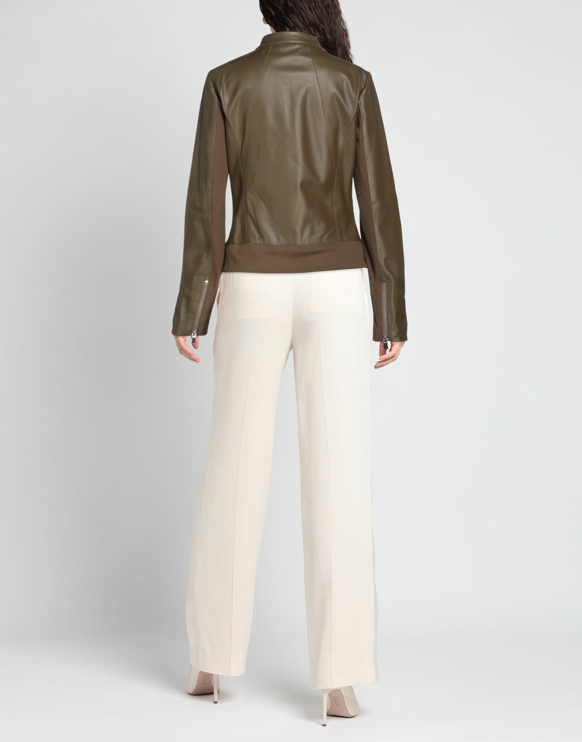 Arma Womens Jacket Military in Green