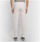 SALLE PRIVÉE - Gehry Slim-Fit Cotton and Linen-Blend Chinos - White