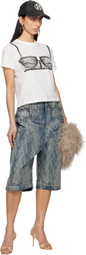 VAQUERA Blue Baby Denim Shorts
