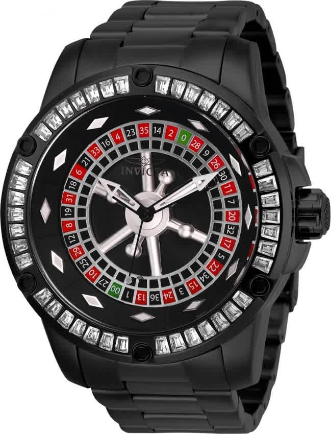 Invicta Specialty Casino Automatic Black Dial Mens Watch 28715