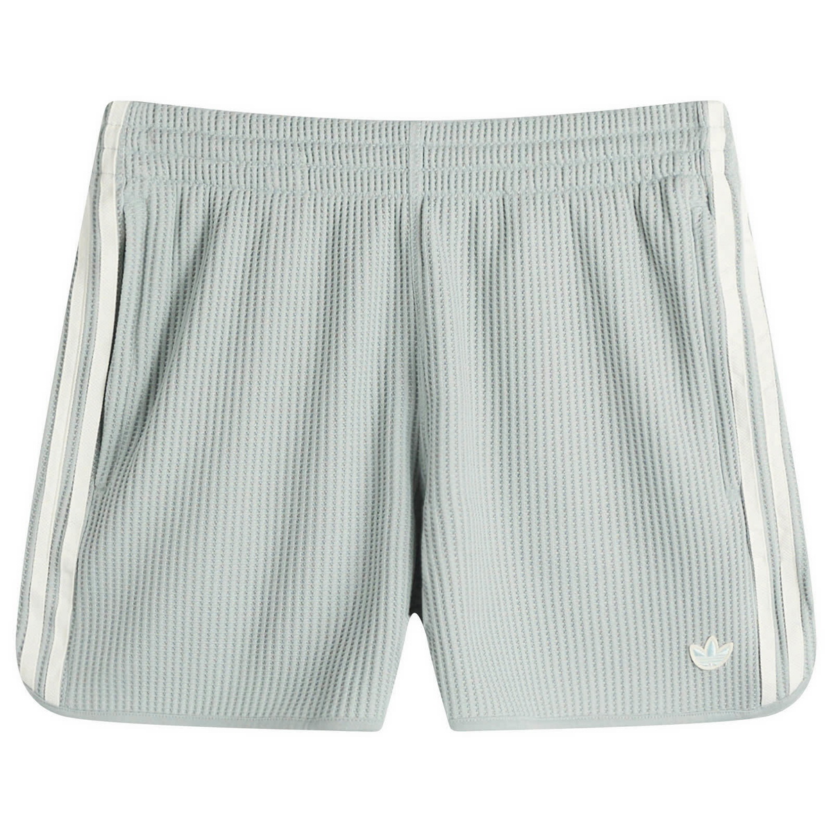 Adidas Men's Waffle Knit Sprinter Shorts in Wonder Sage