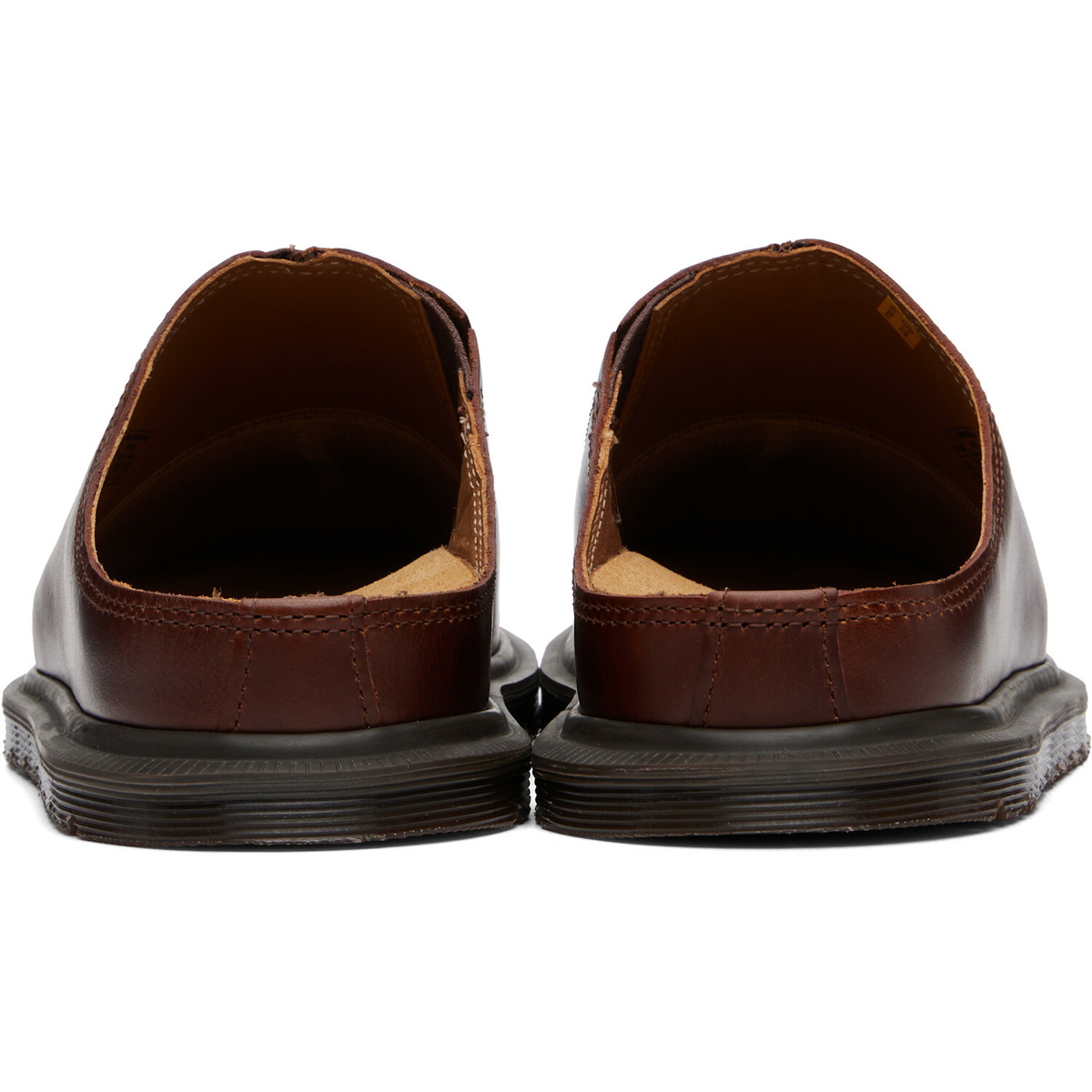 Dr. Martens Brown San Mule Loafers