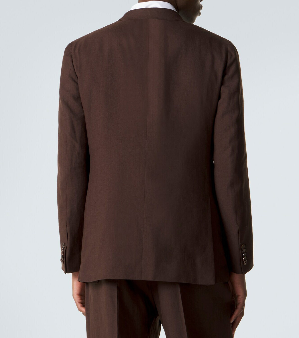 Umit Benan Richard linen and wool suit jacket