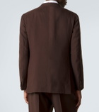 Umit Benan Richard linen and wool suit jacket