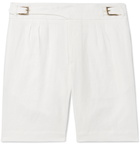 Anderson & Sheppard - Linen Shorts - White