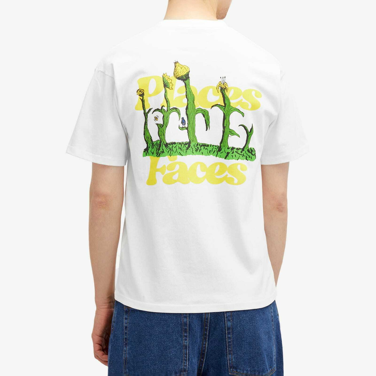PLACES+FACES Men's Nature T-Shirt in White