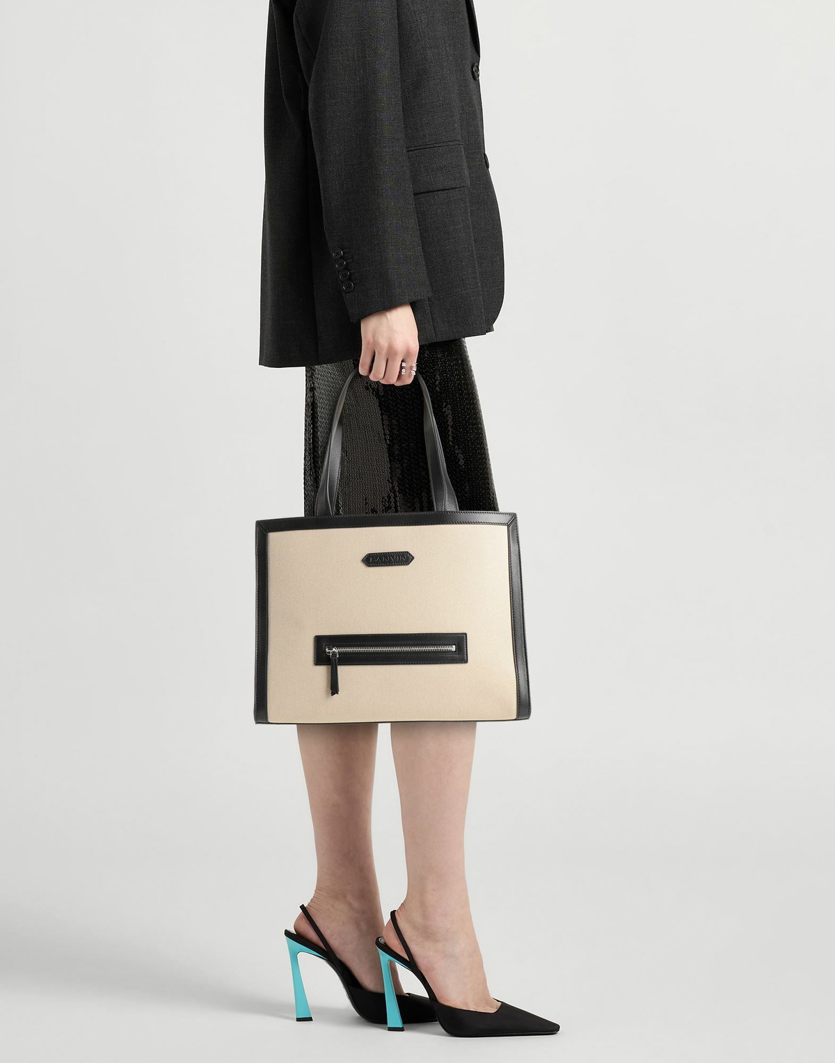 Lanvin Womens Handbag in Beige