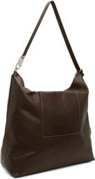 Rick Owens Brown Jumbo Balloon Tote