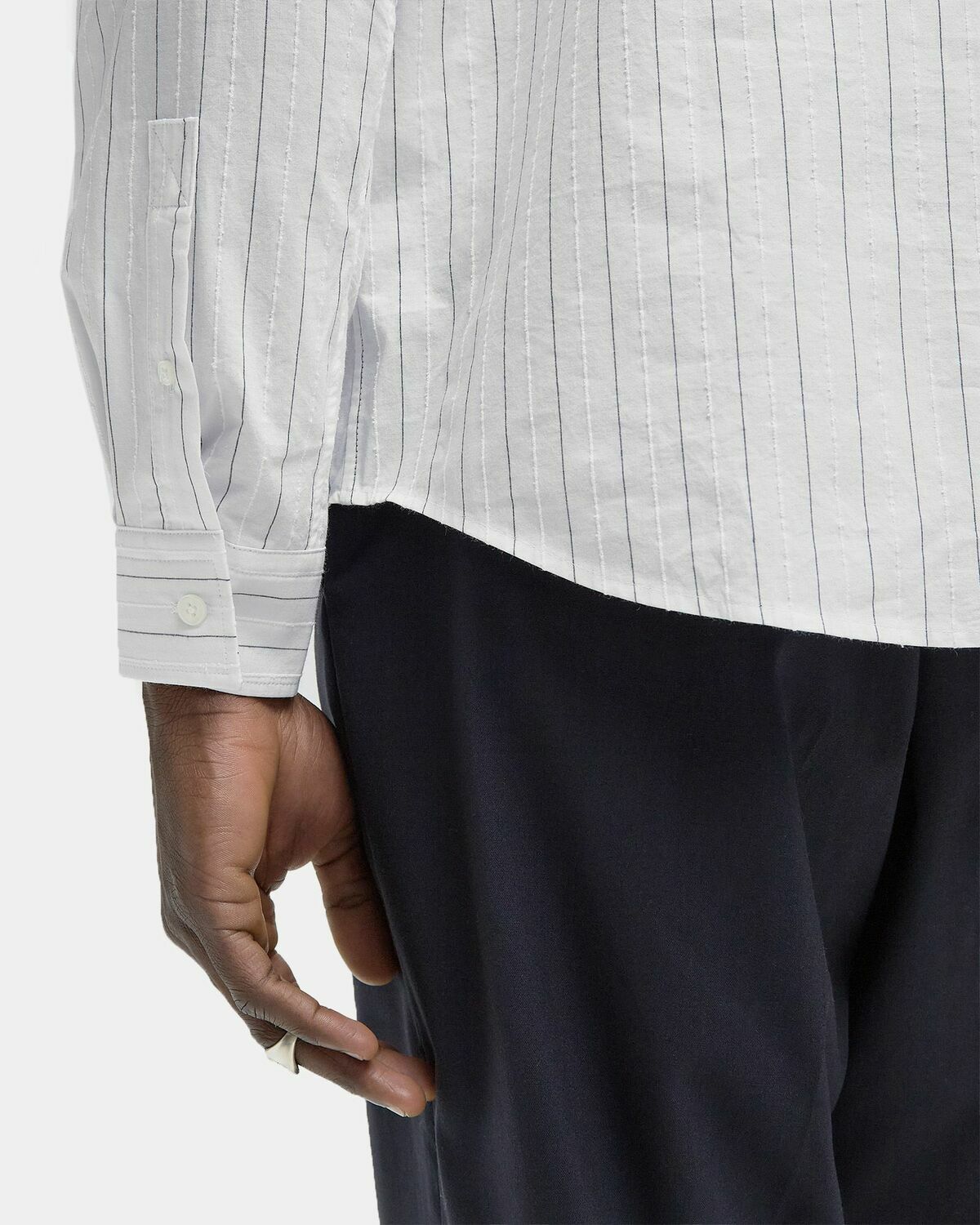 Samsøe & Samsøe SARYAN X SHIRT 15841 White Mens Longsleefe