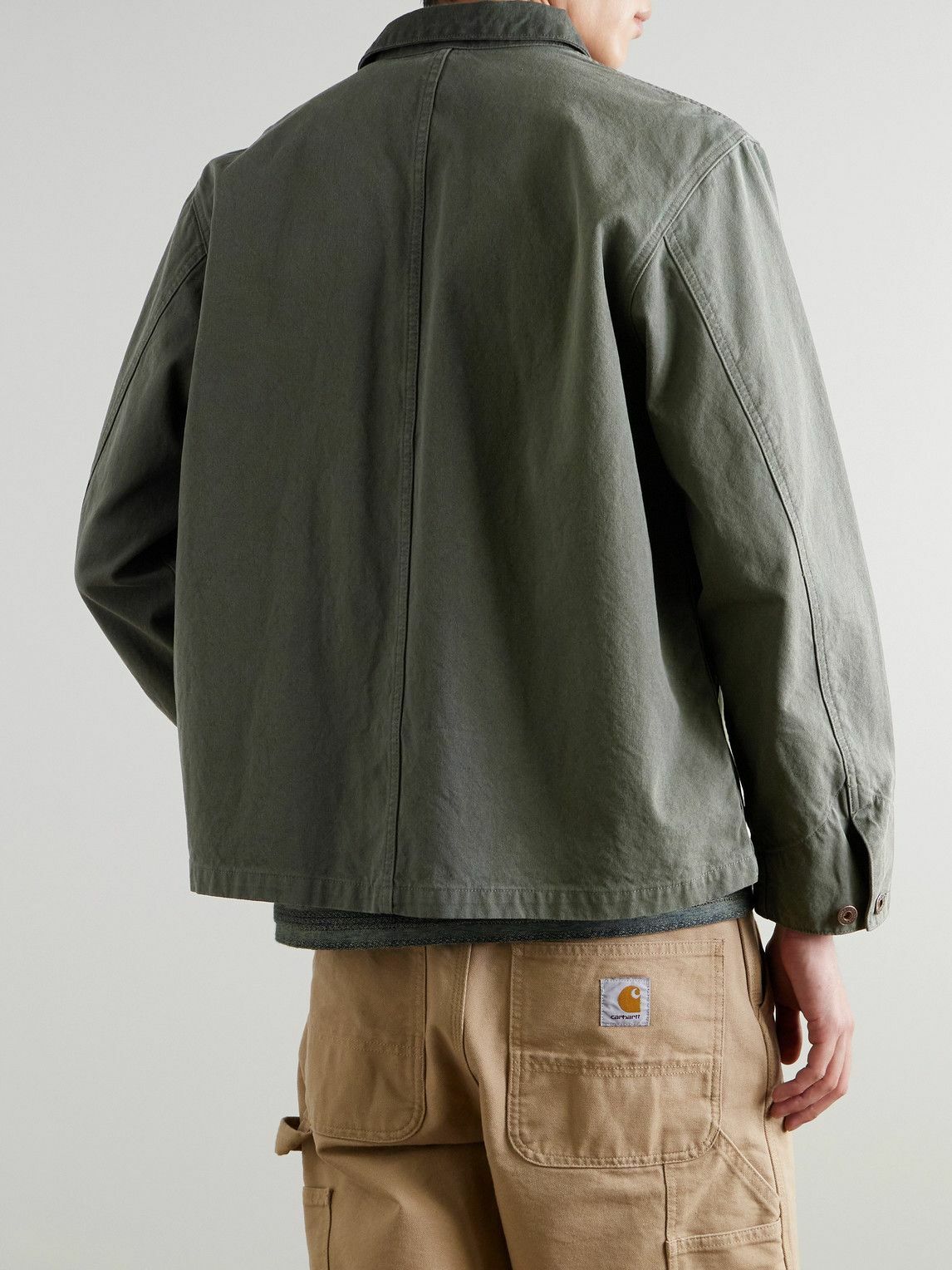 Nudie Jeans - Howie Cotton-Canvas Chore Jacket - Green
