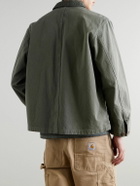 Nudie Jeans - Howie Cotton-Canvas Chore Jacket - Green