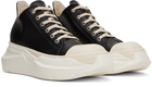 Rick Owens Drkshdw Black Abstract Sneakers