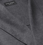 Maximilian Mogg - Brushed-Cotton Robe - Gray