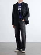 Neighborhood - Washed Straight-Leg Jeans - Black