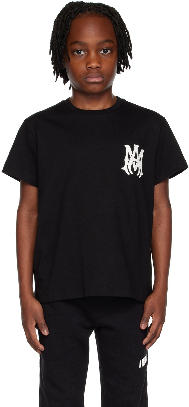 AMIRI Kids Black 'MA' T-Shirt