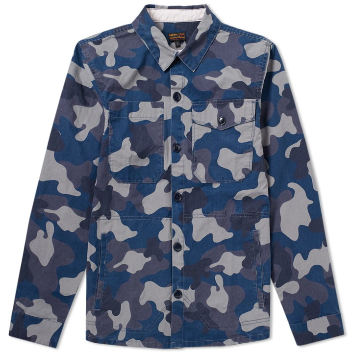 Photo: Barbour Heritage Camo Heavy Overshirt Jacket