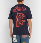 Loewe - Paula's Ibiza Printed Cotton-Jersey T-Shirt - Navy