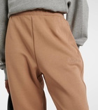 'S Max Mara Cotton-blend jersey sweatpants