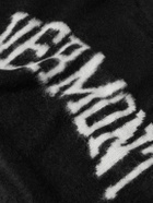 Remi Relief - Intarsia-Knit Sweater - Black