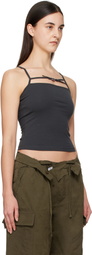 Ottolinger Black Charmed Tank Top