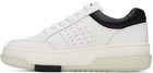 AMIRI White & Black Stadium Low Sneakers