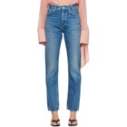 AGOLDE Blue 90's Pinch Waist High Rise Straight Jeans